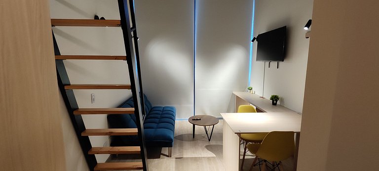 Loft con vista a la montaña