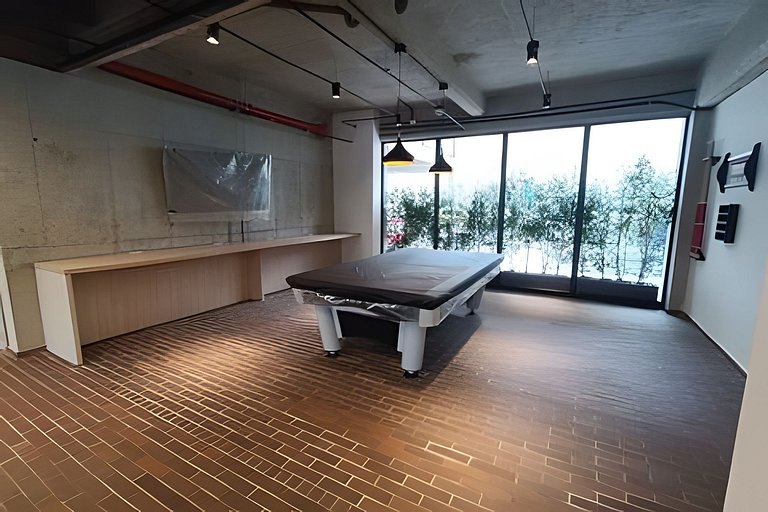 Modern loft with a view of the hills in Chapinero