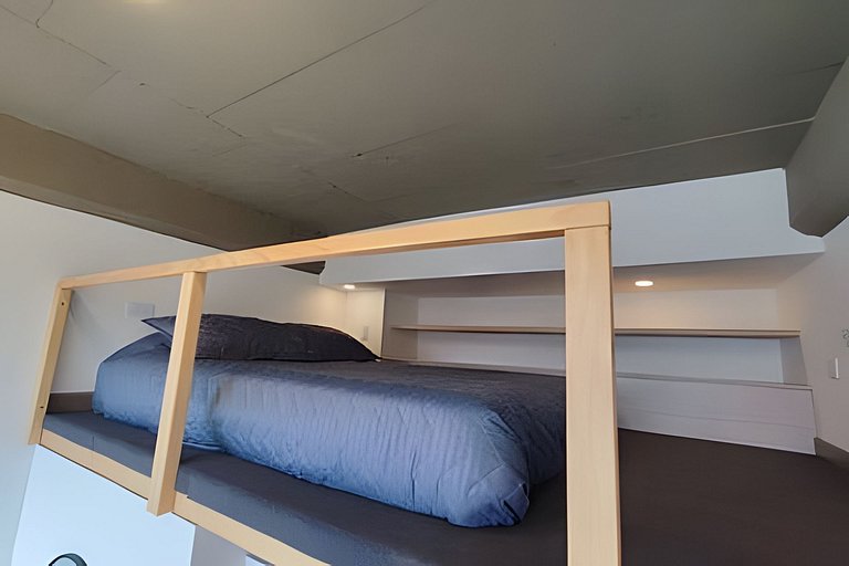 Loft moderno con vista a los cerros en Chapinero